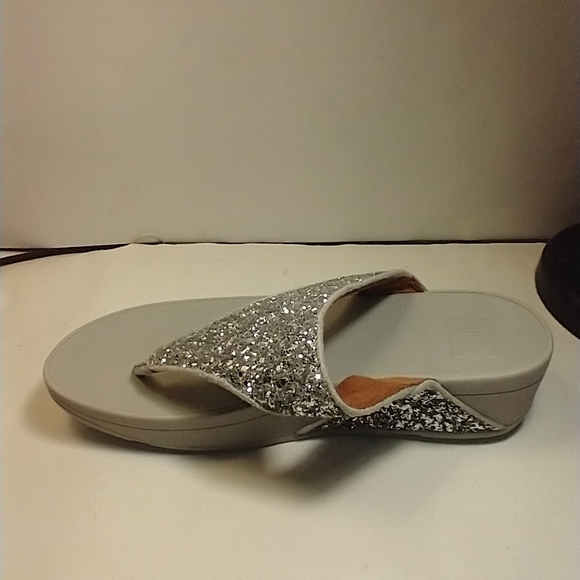 FitFlop Lulu Glitter Thong Flip Flop Sandals Women's sz 8. - Picture 6 of 11